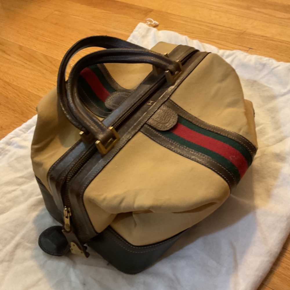 Vintage Gucci Doctor’s Bag, Made in Italy - Picture 3 of 4